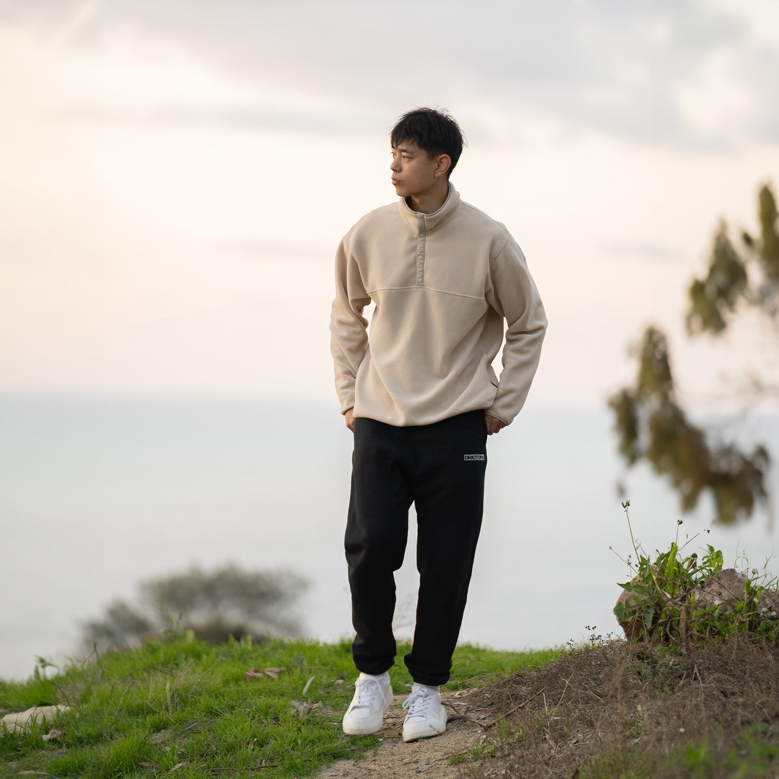 Polartec C100 Fleece Snap-T – DRIOTOPIA