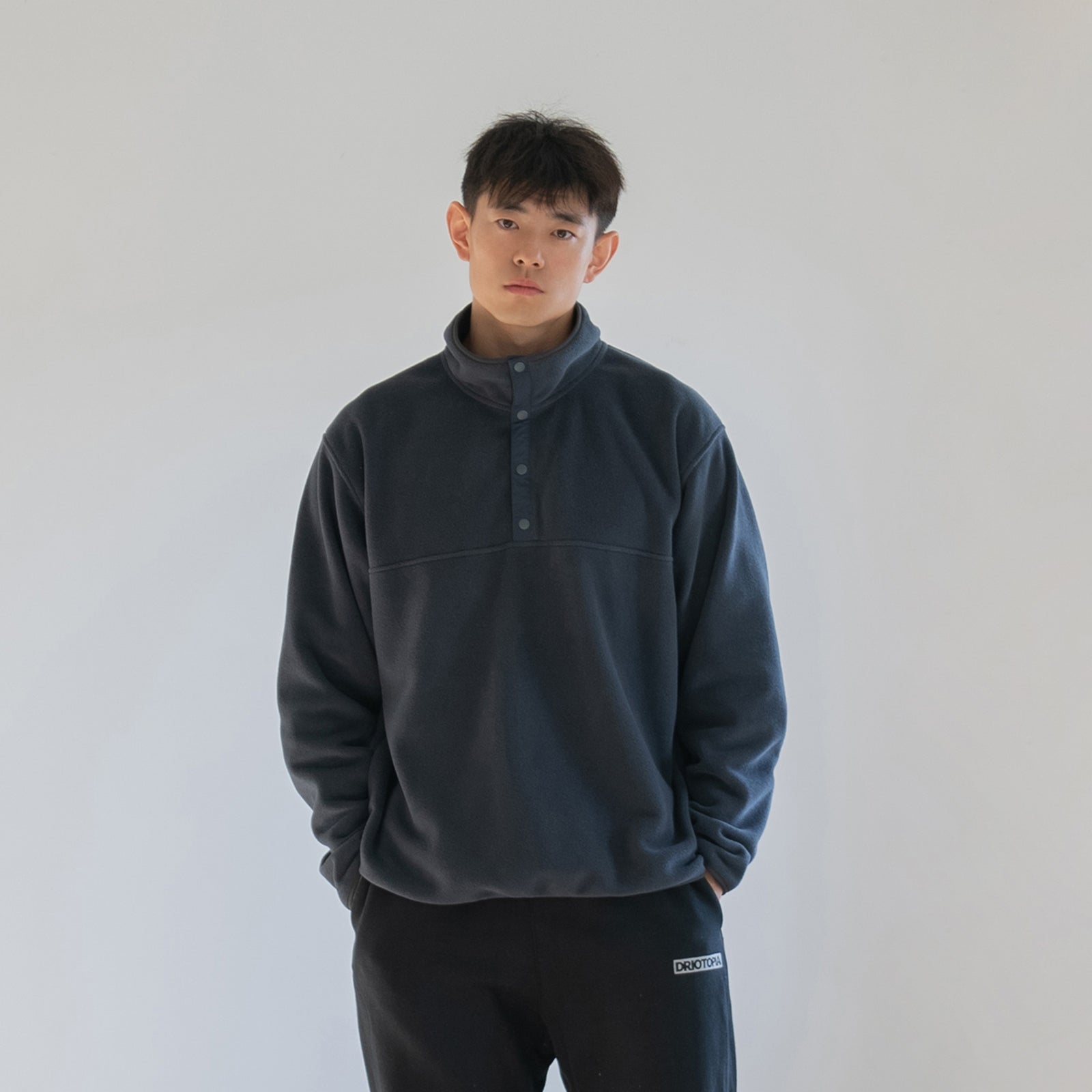 Polartec C100 Fleece Snap-T – DRIOTOPIA