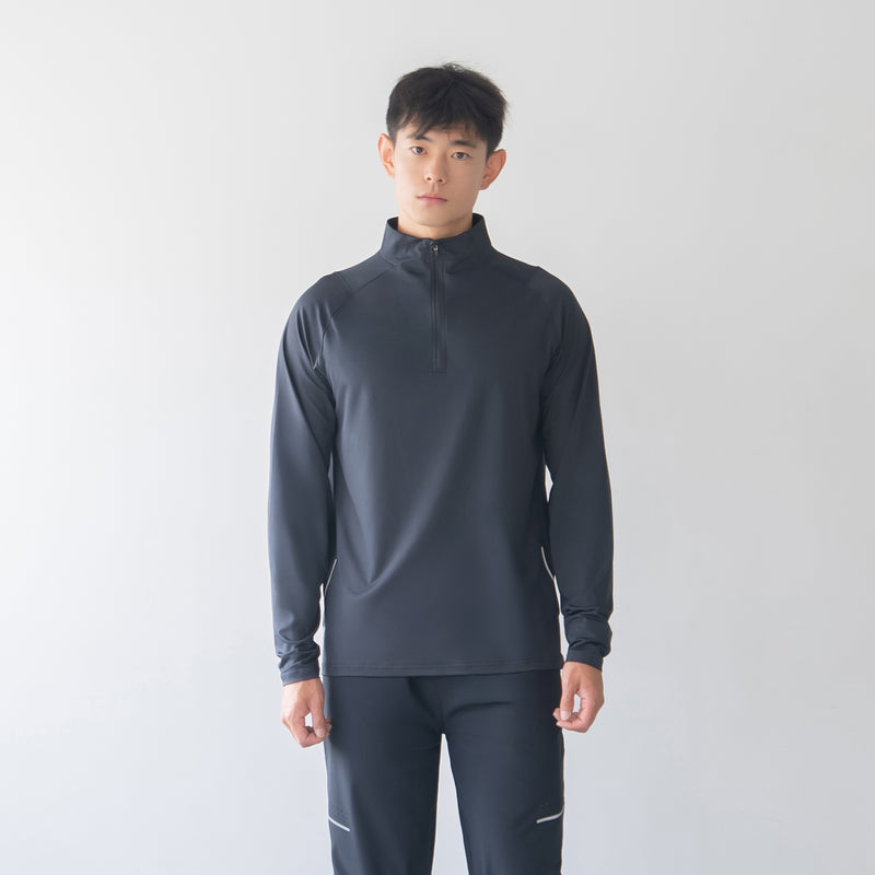 HALF-ZIPPER PERFORMANCE LONG-SLEEVE